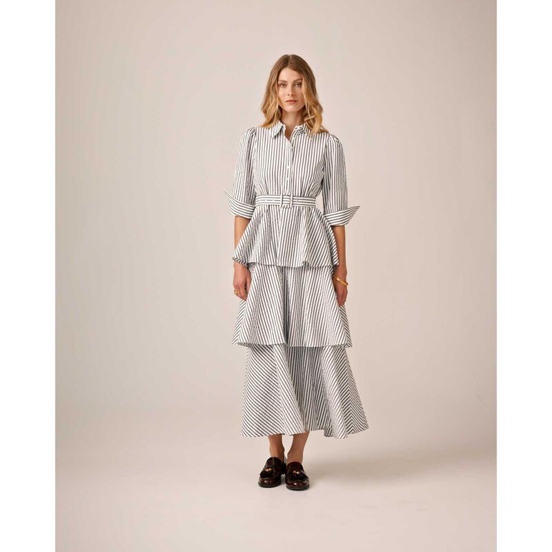 byTiMo Seersucker Shirt Dress image number 3